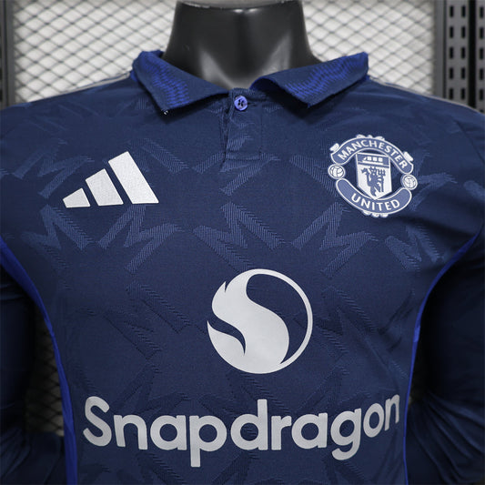 Manchester United Away Kit 24/25 Long Sleeve