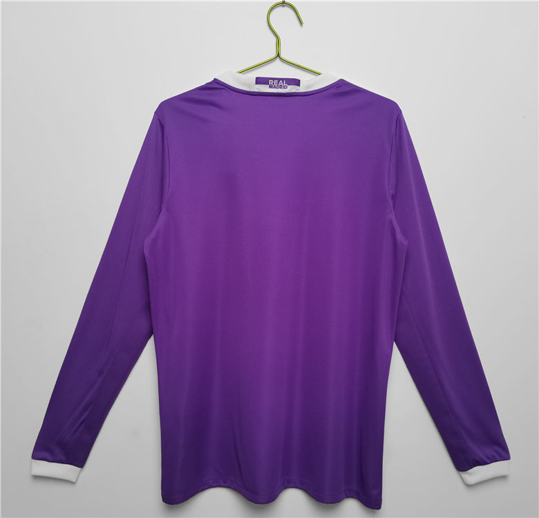 Real Madrid Retro Long Sleeve Kit 2016-17