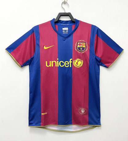 Barcelona Retro Home Kit 2007-08