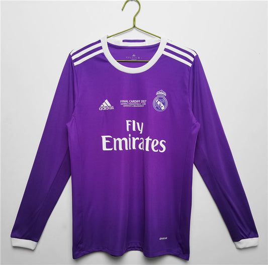 Real Madrid Retro Long Sleeve Kit 2016-17